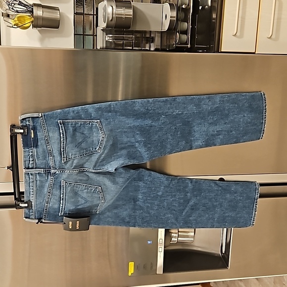 💕MOTHER SUPERIOR💕 The Ditcher Crop Jeans ~ Running With Scissors 25 NWT - Picture 12 of 16